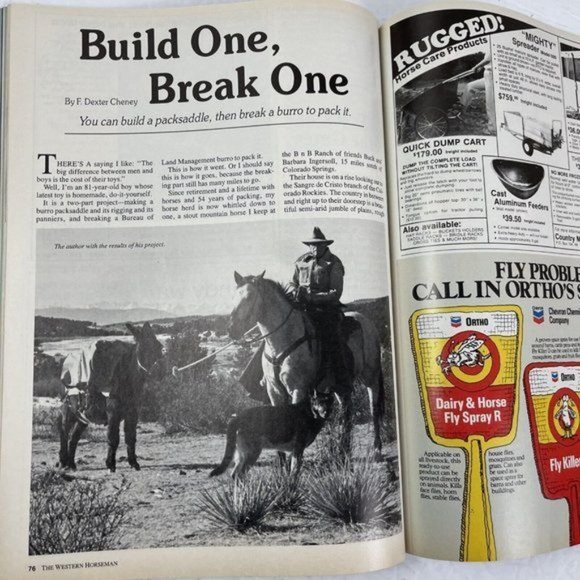 Vtg Western Horseman Magazine Charlie Daniels Cover Story Aug 1987 Vol 52, No 8 - Picture 14 of 16